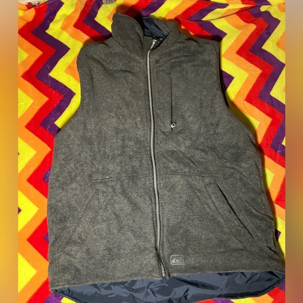 Vintage QuickSilver reversible vest